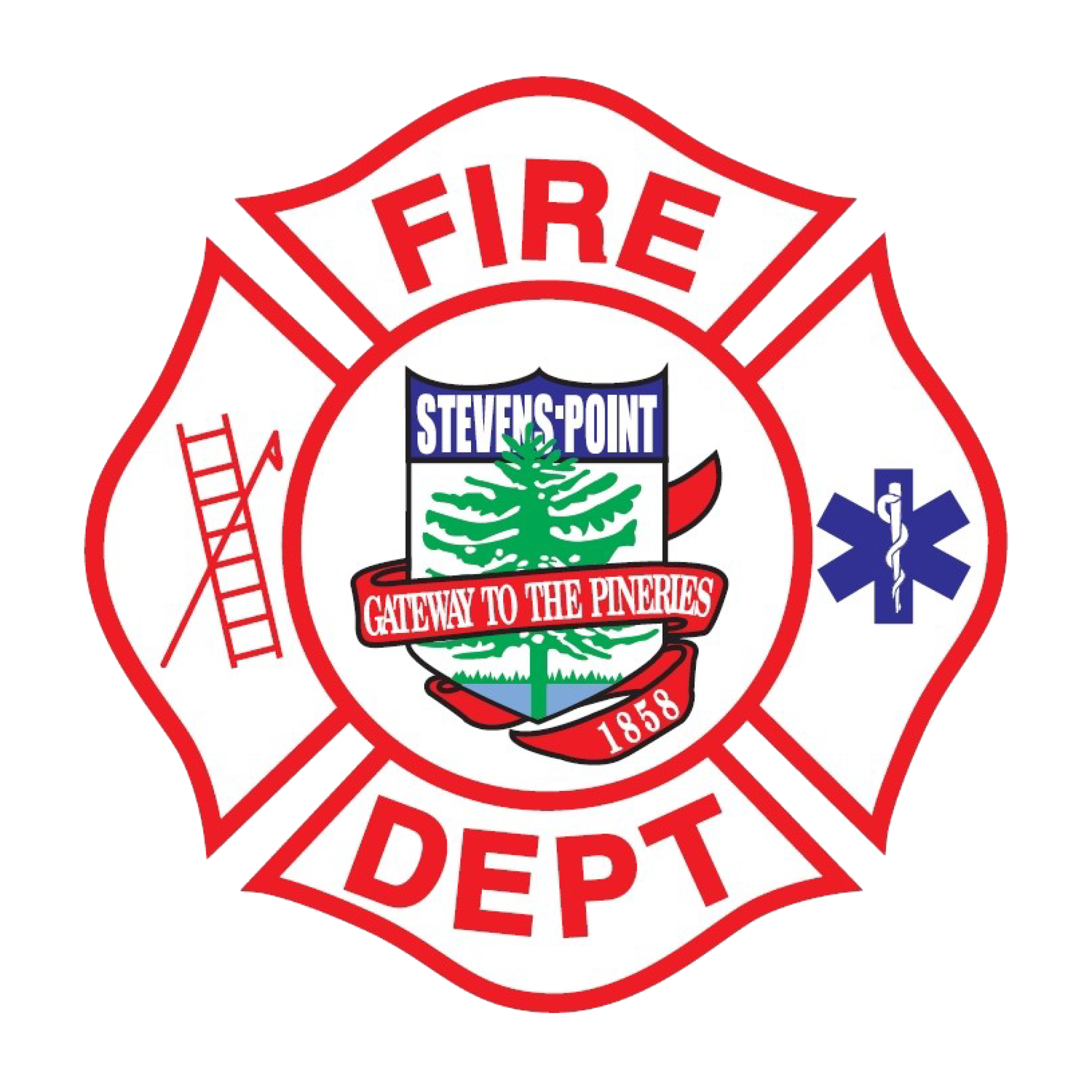Stevens-Point Fire Department WI Logo